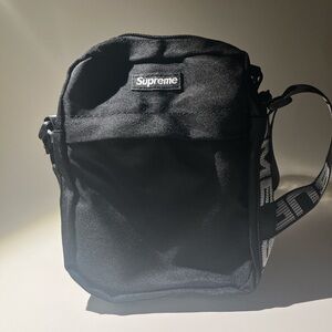 Supreme Black Crossbody Bag